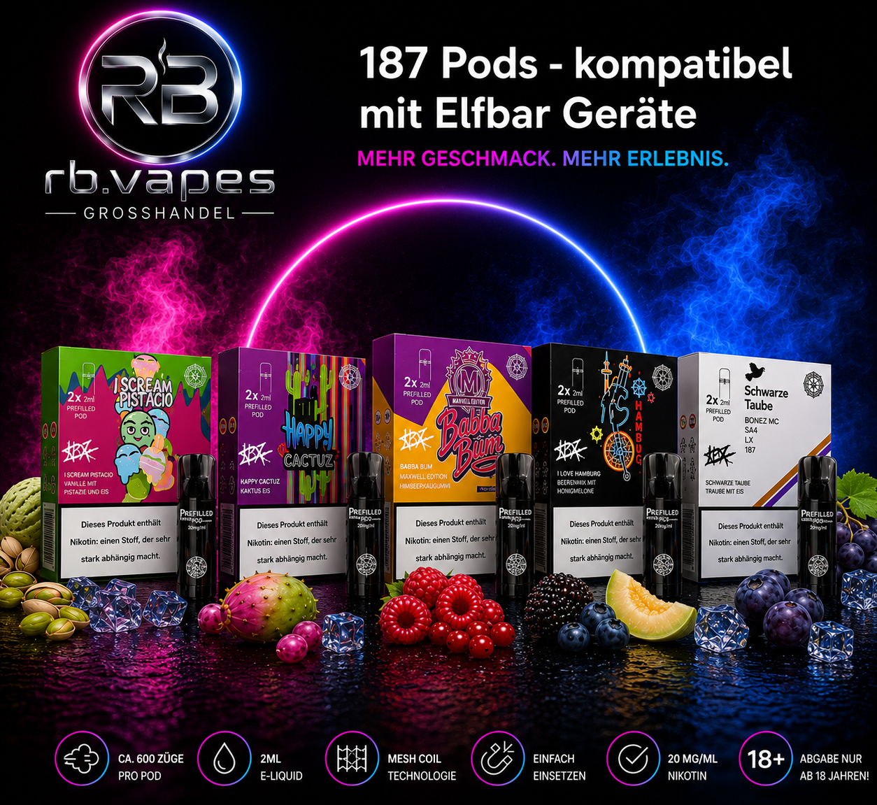 187 Pod | Elfa Kompatibel | 10 Stück (4,25 € / Stück)