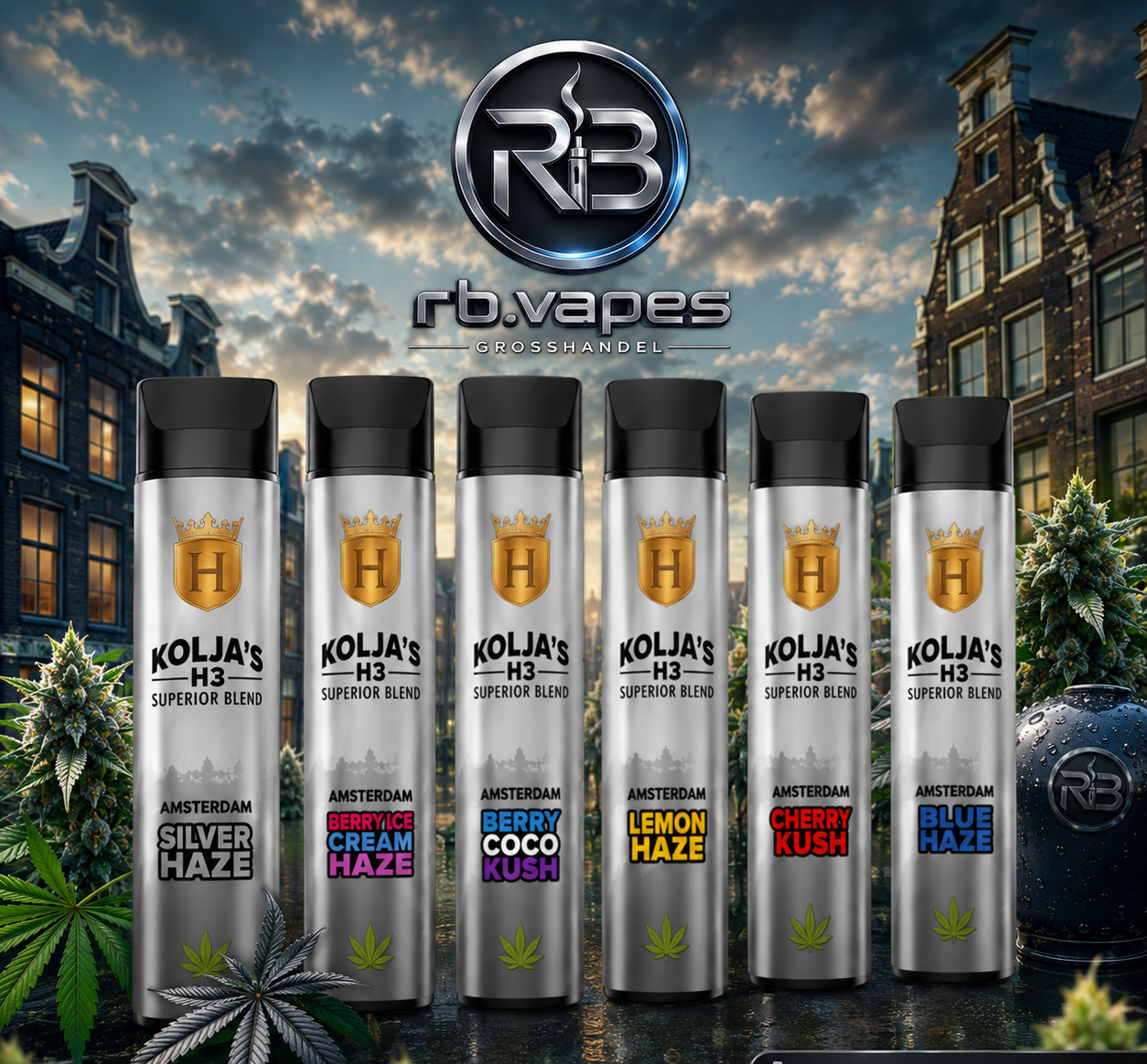 Kolja Goldstein H3 Superior Blend Vape | 1ml | ab 10,50