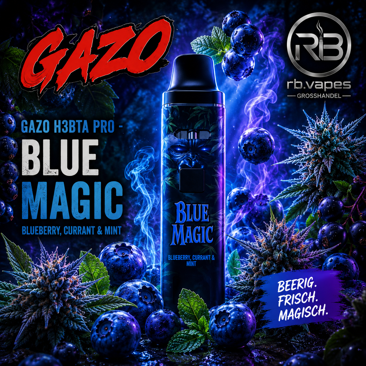 GAZO H3BTA Pro | 1 ML Premium Vape | ab 11,90€