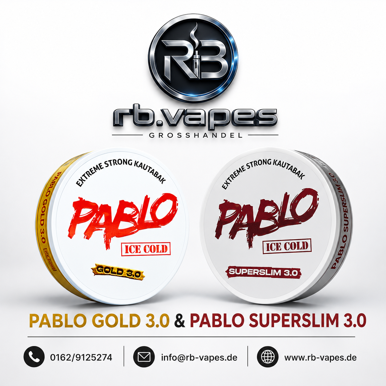 Pablo Ice Cold | 10 Stück