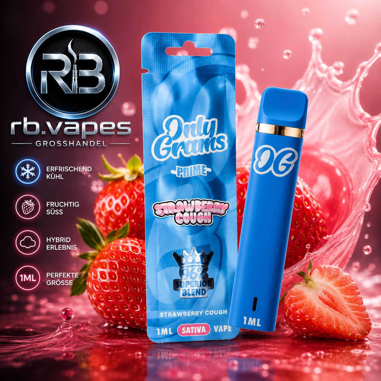 OnlyGrams® | Superior Blend 96% | 1 ML | ab 11,50€