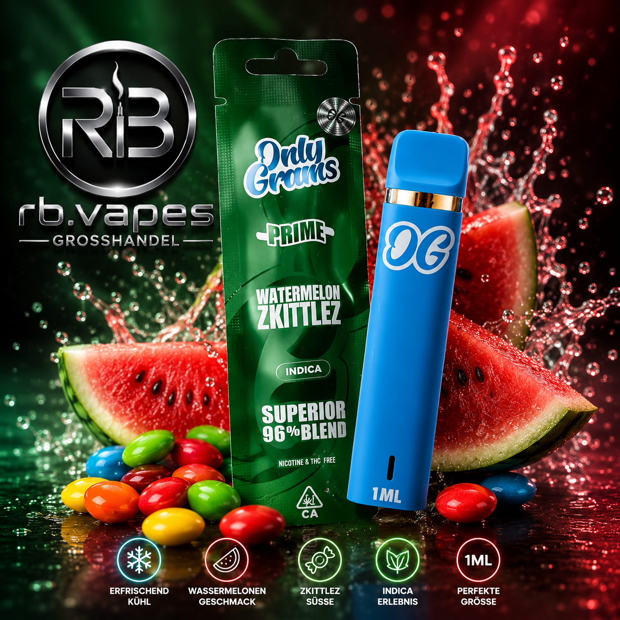 OnlyGrams® | Superior Blend 96% | 1 ML | ab 11,50€
