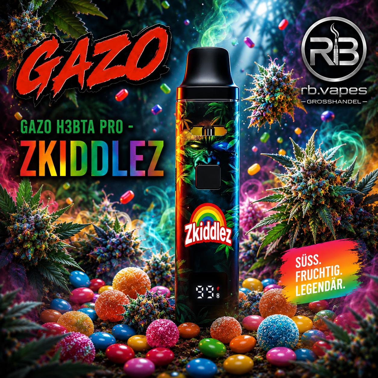 GAZO H3BTA Pro | 1 ML Premium Vape | ab 11,90€