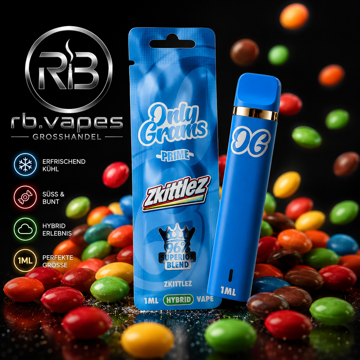 OnlyGrams® | Superior Blend 96% | 1 ML | ab 11,50€