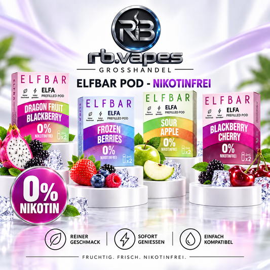 Elfbar Elfa Pod | Nikotinfrei | 10 Stück