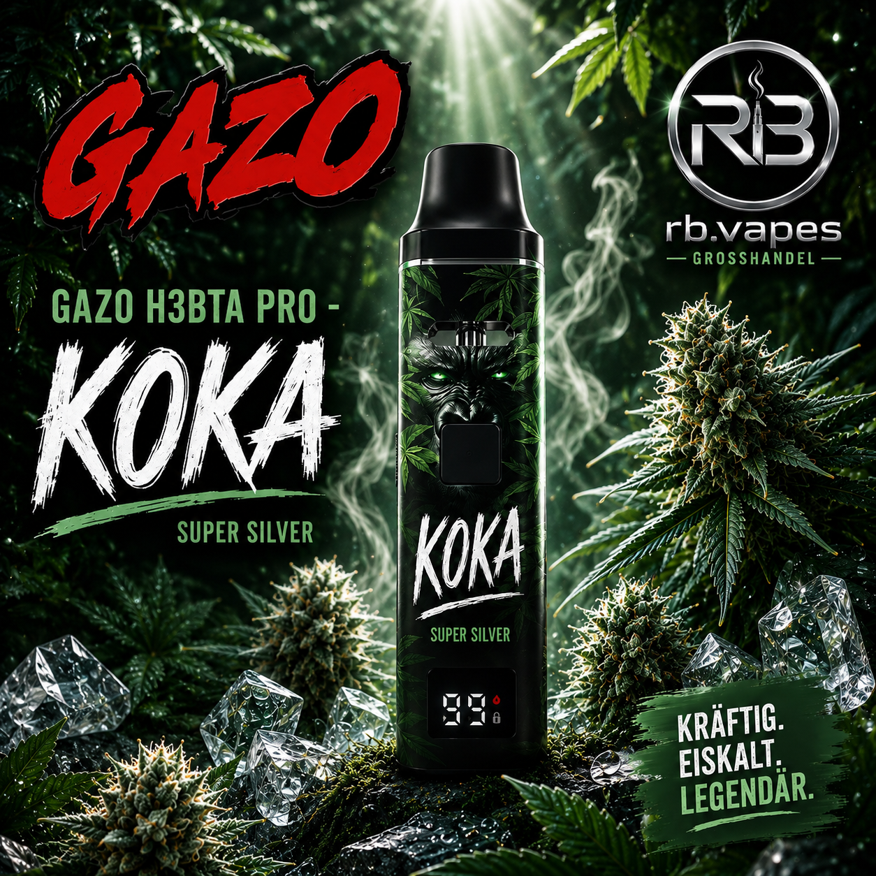 GAZO H3BTA Pro | 1 ML Premium Vape | ab 11,90€