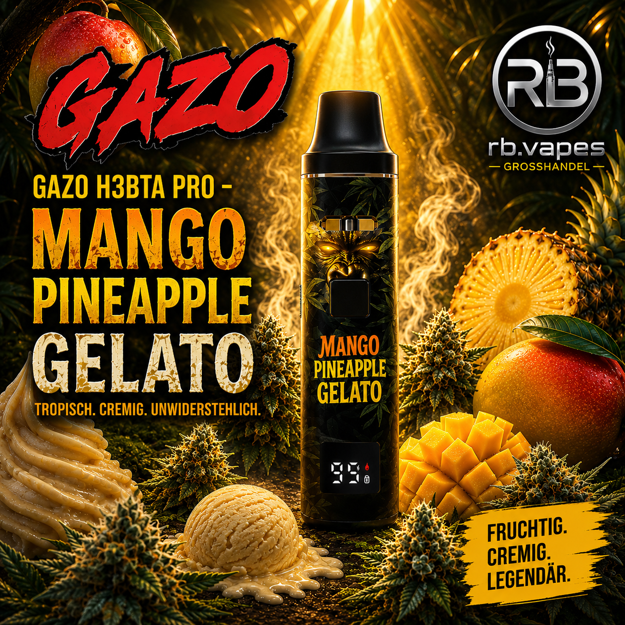 GAZO H3BTA Pro | 1 ML Premium Vape | ab 11,90€