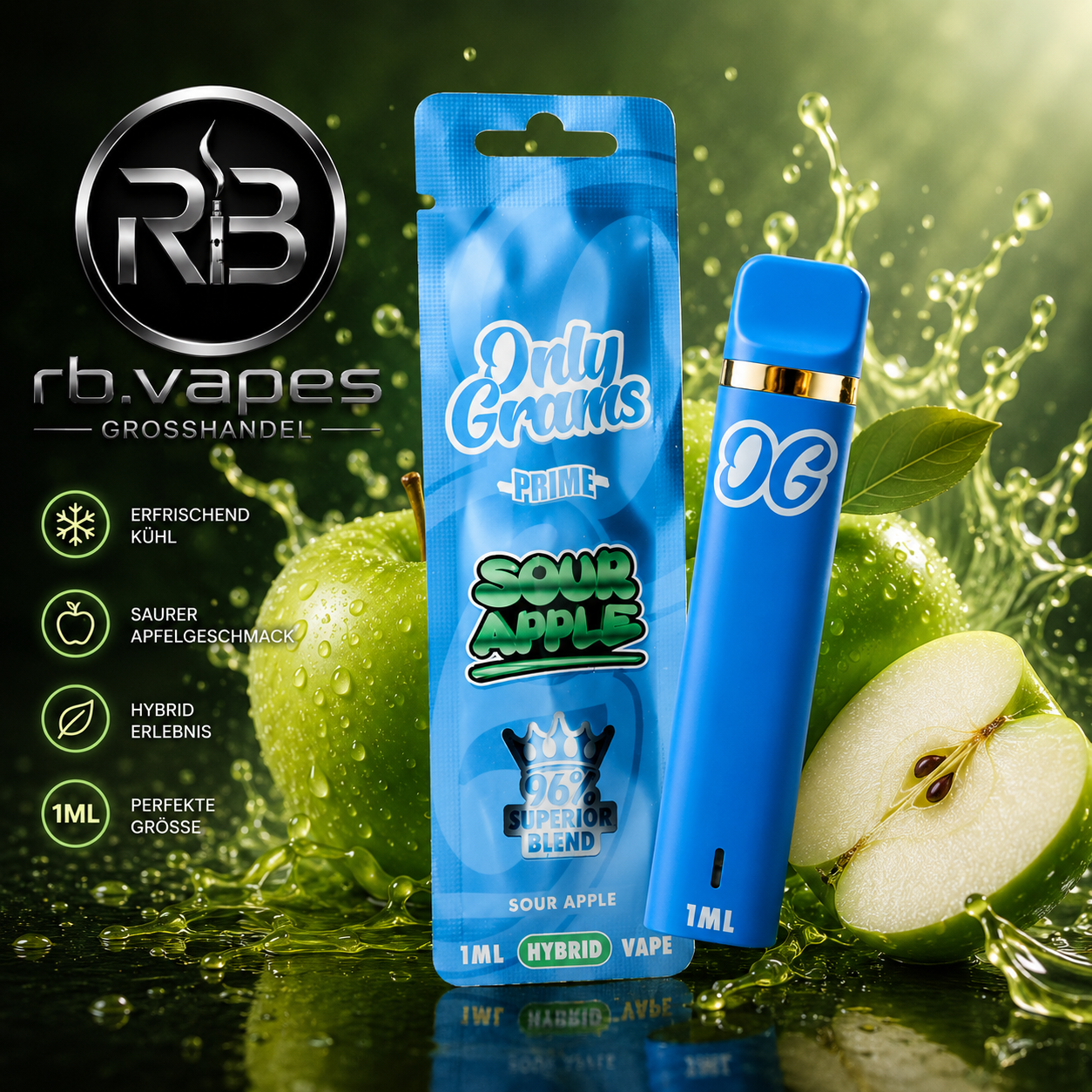 OnlyGrams® | Superior Blend 96% | 1 ML | ab 11,50€