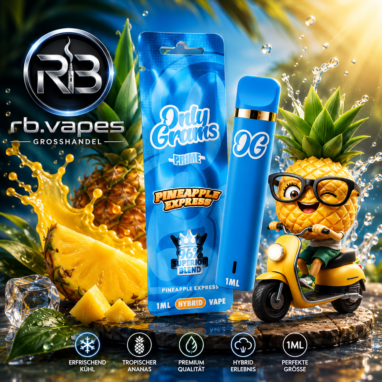 OnlyGrams® | Superior Blend 96% | 1 ML | ab 11,50€