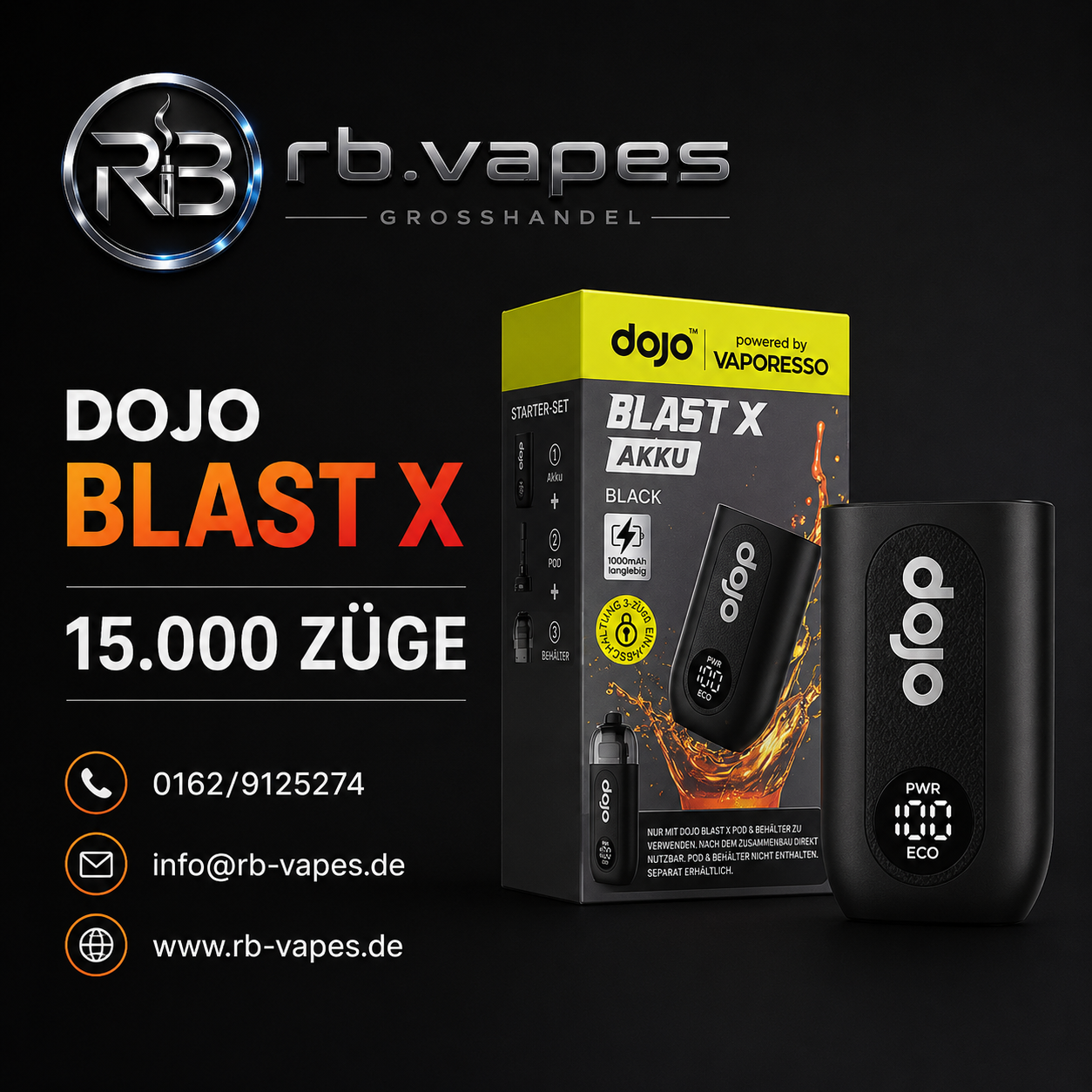 Dojo Blast X | Basisgerät | 5 Stück