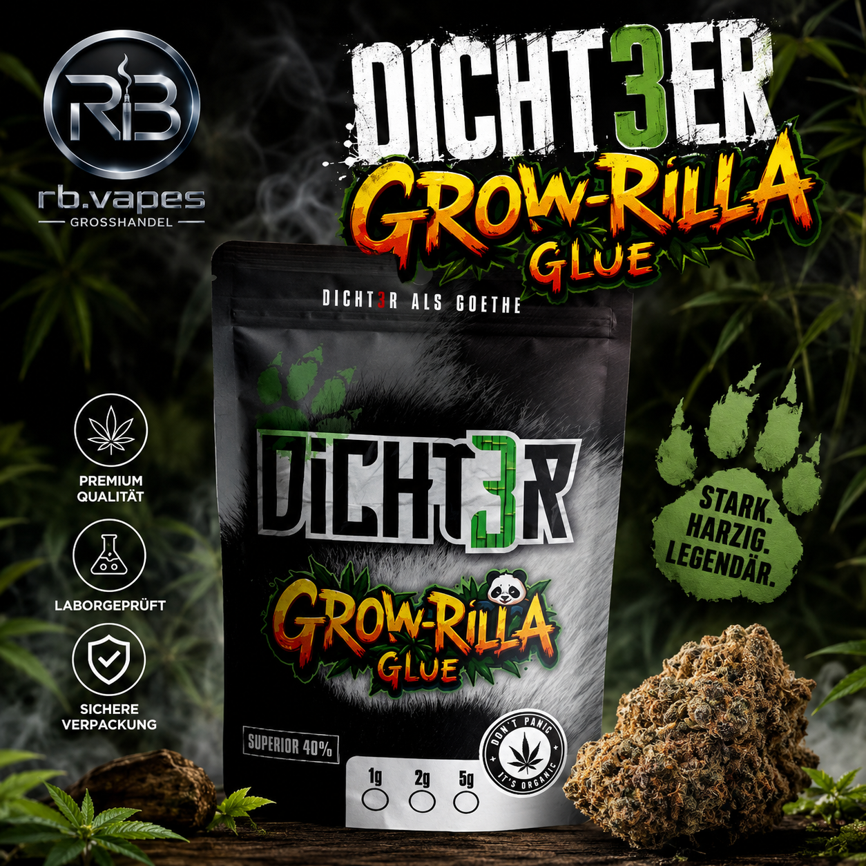 Dicht3er Blüten | Premium Aroma Blüten