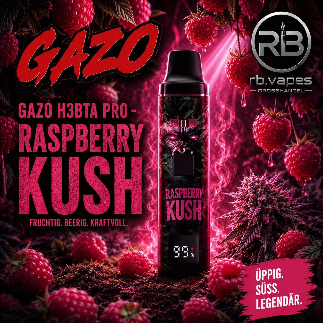 GAZO H3BTA Pro | 1 ML Premium Vape | ab 11,90€