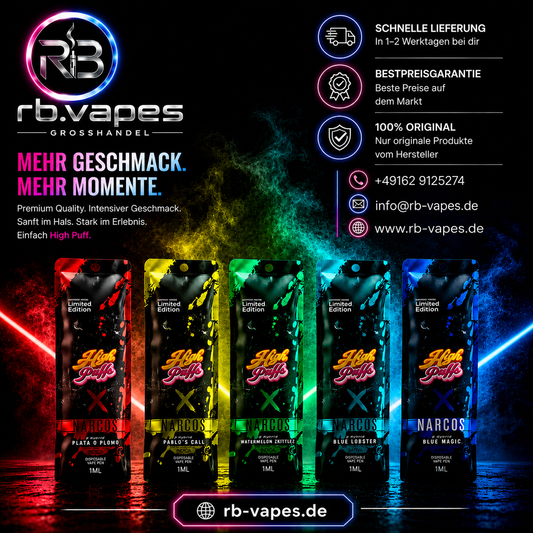 High High Puff H4 | Superior Vape | 1 ML | Premium Blend | Limited Editon