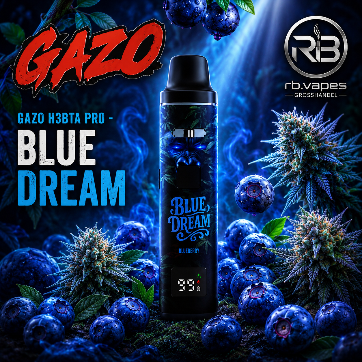 GAZO H3BTA Pro | 1 ML Premium Vape | ab 11,90€