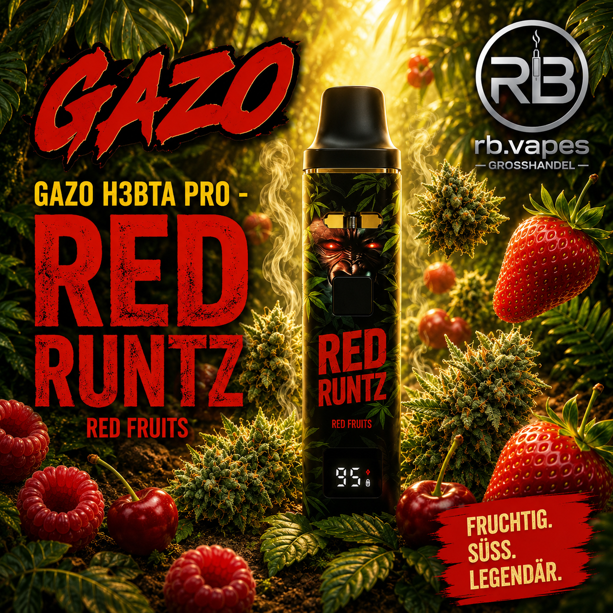 GAZO H3BTA Pro | 1 ML Premium Vape | ab 11,90€