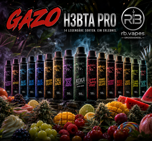 GAZO H3BTA Pro | 1 ML Premium Vape | ab 11,90€