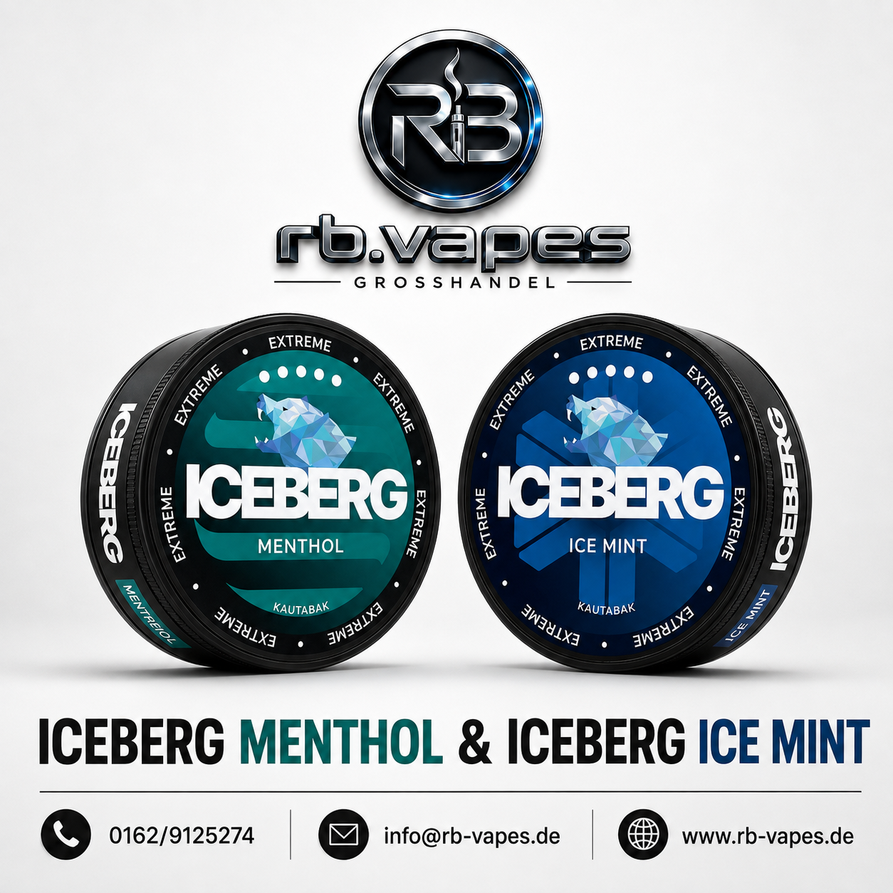 Iceberg Kautabak | 10 Stück