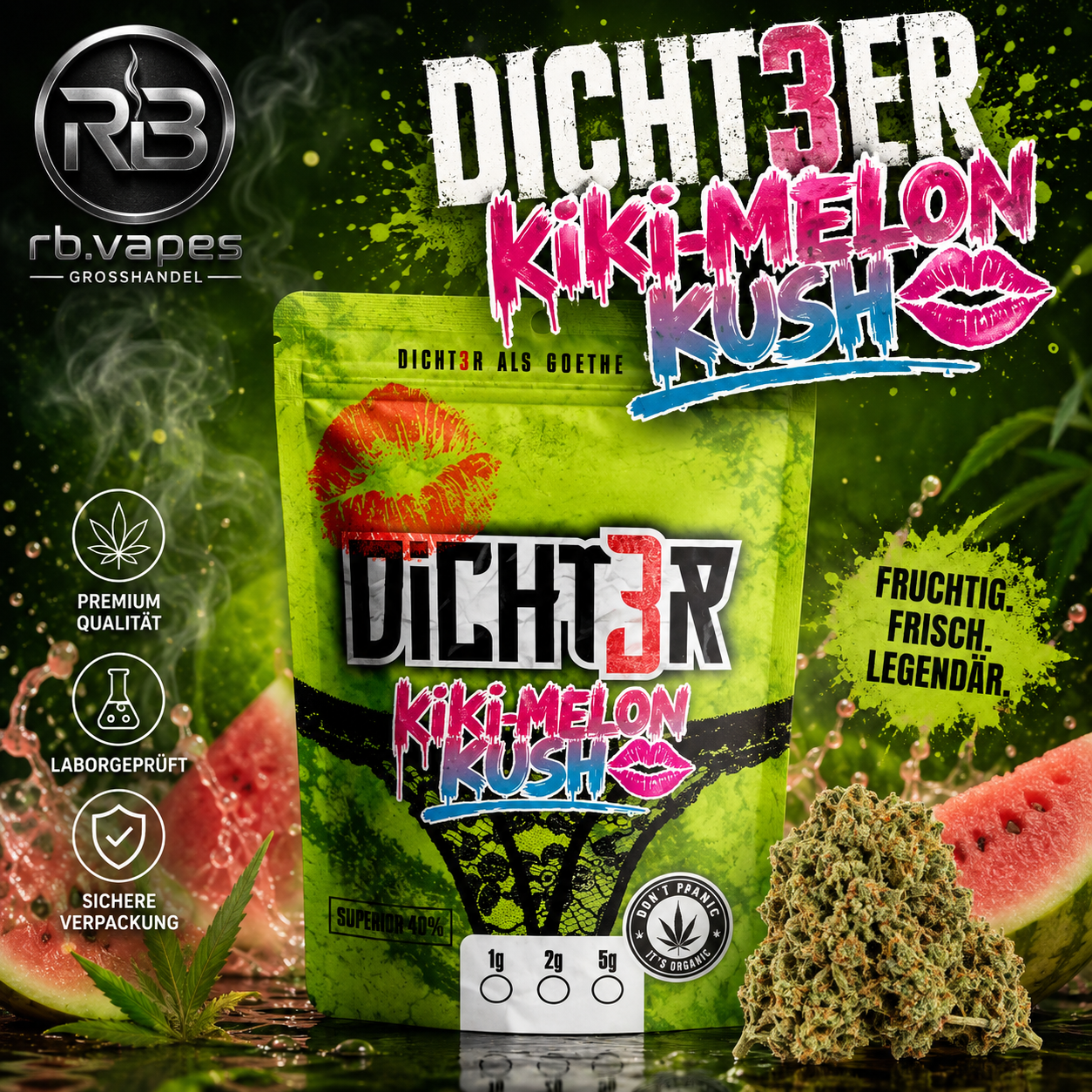 Dicht3er Blüten | Premium Aroma Blüten