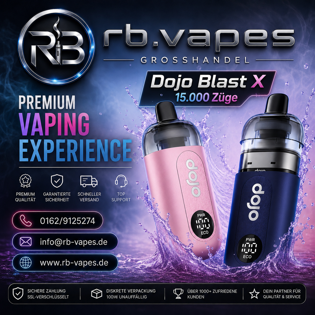 Dojo Blast | 10 ML Pod | 5 Stück