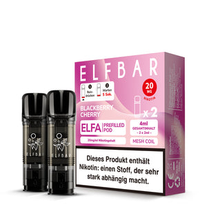 Elfbar Elfa Pods - Blackberry Cherry - 20MG/ML - 10 Stück
