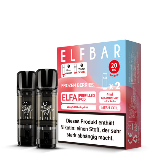 Elfbar Elfa Pods - Frozen Berries - 20MG/ML - 10 Stück