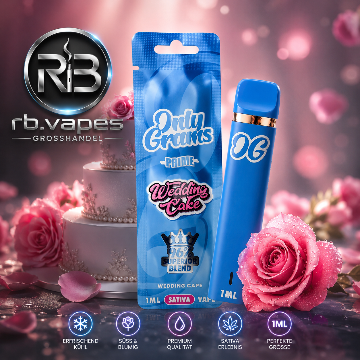 OnlyGrams® | Superior Blend 96% | 1 ML | ab 11,50€