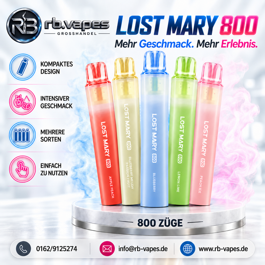 Lost Mary | LM800 | Einweg | 10 Stück