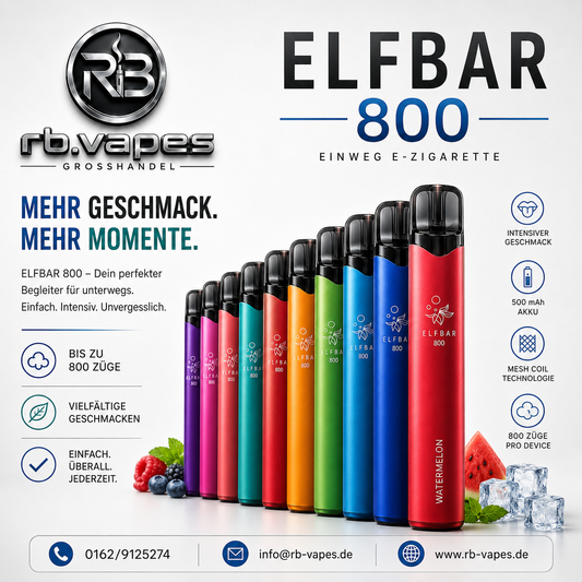 Elfbar 800 Einweg | 2% Nikotin | 10 Stück
