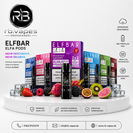 Elfbar Elfa Pod | 20MG/ML | 10 Stück