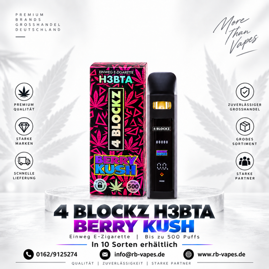 4 Blockz | 1 ML | New Generation | Staffelpreise | 10 Stück