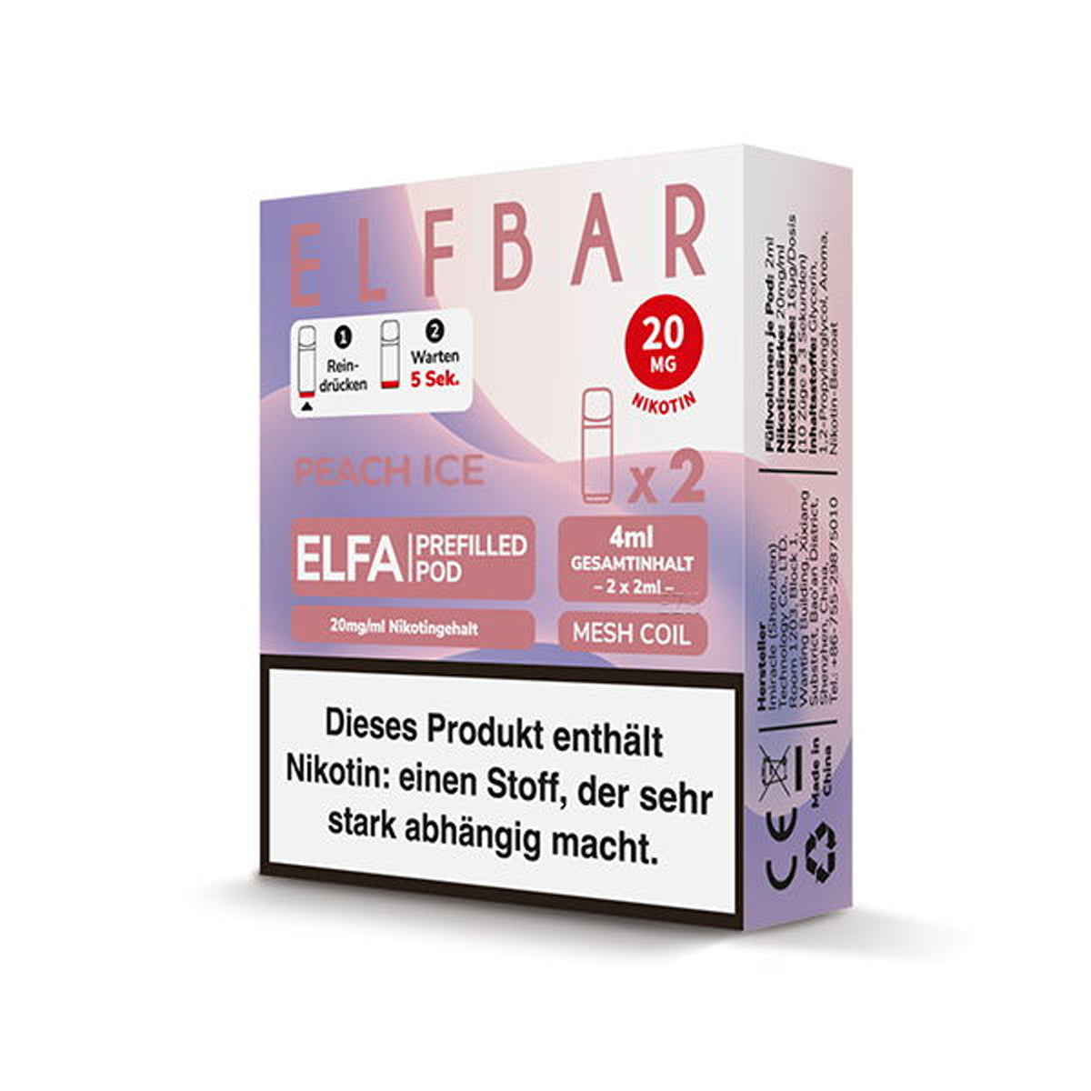 Elfbar Elfa Pod | 20MG/ML | 10 Stück