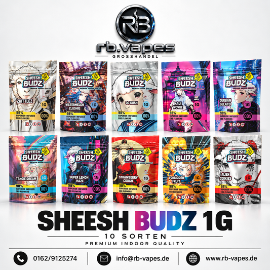 Sheesh Budz | 1g | 10 Stück | Staffelpreise