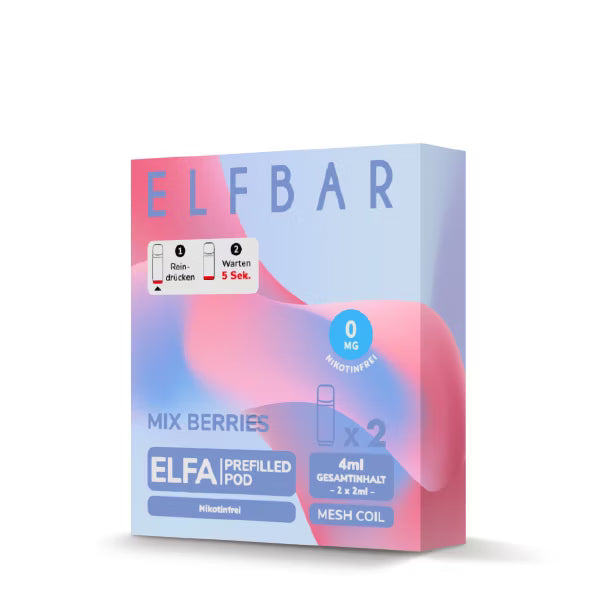 Elfbar Elfa Pod | Nikotinfrei | 10 Stück